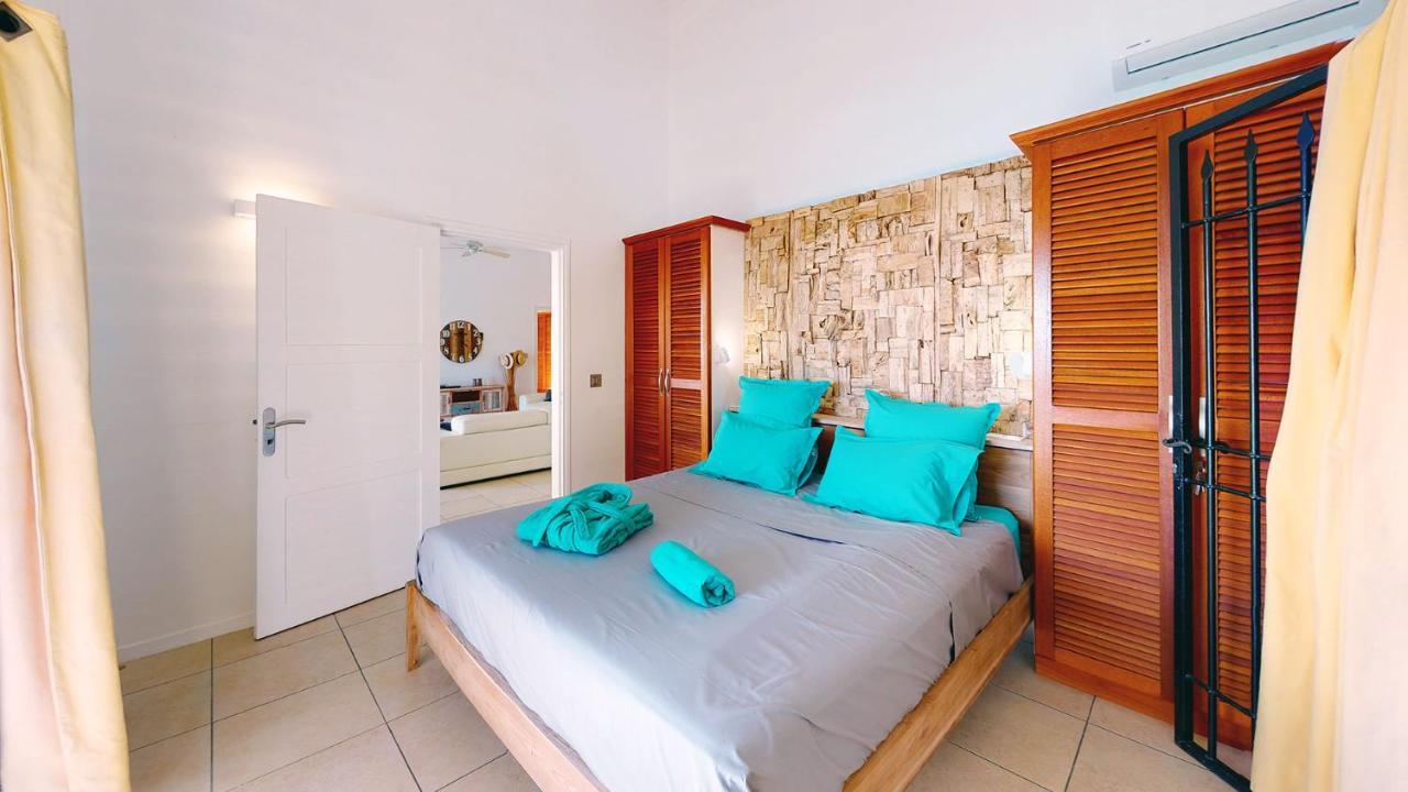 Villa Deluxe L'Hacienda Villa Vue Mer 180 Piscine Jacuzzi Proche Plage Marina Golf Pointe Des Chateaux Et Casino Jardin Clos Voyage Durable Saint-Francois  Exterior foto